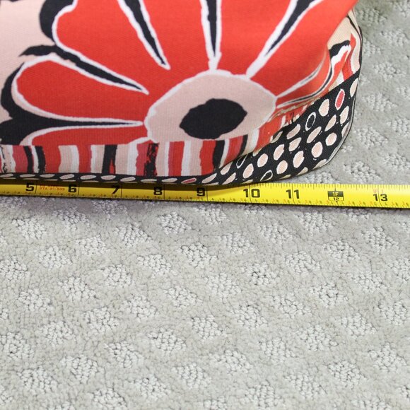 Coach Red Poppies Floral Shoulder Bag - Picture 5 of 8